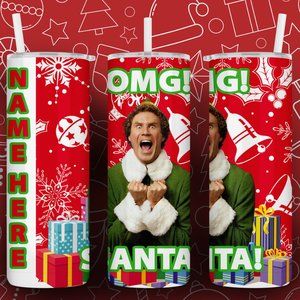 Elf Christmas Tumbler